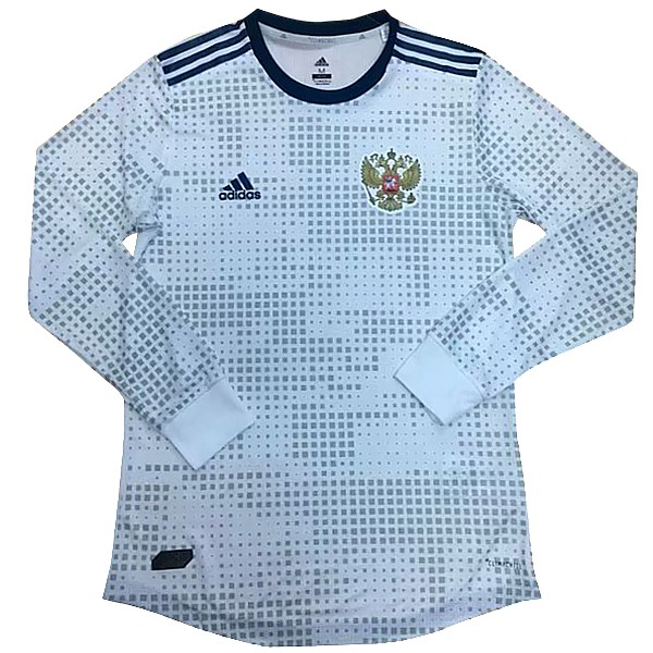 Camiseta Rusia 2ª ML 2018 Blanco